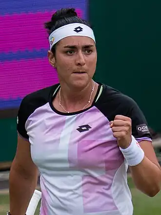 Winnares in het enkelspel, Ons Jabeur