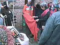 Onthulling van St.Jakobsstèle bij de St.Jakobskapel in Nijmegen 7 nov 2009