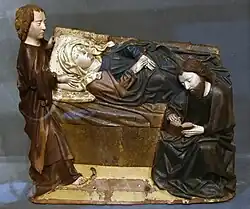 Ontslapen van de Maagd (Brabant, rond 1450)