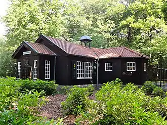 Ontspanningszaal Staverden (zuidoostzijde) anno 2012