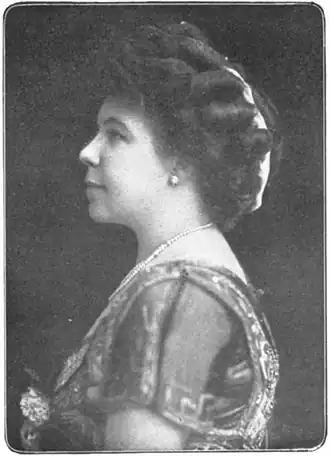 Portret van Tilly Koenen uit Onze Musici (1911)