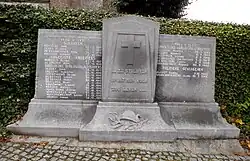 Oorlogsmonument WWI en II
