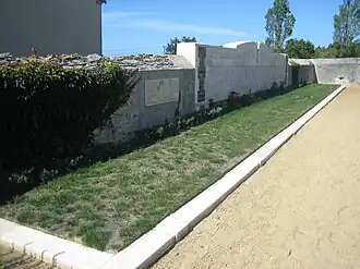 Oorlogsmonument Lancastria in Moutiers en Retz