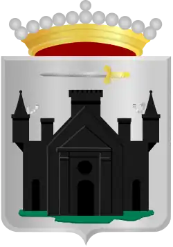 Het wapen van Oostburg (1817)