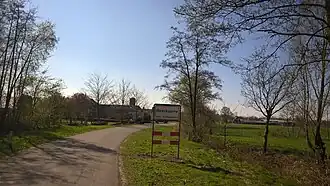 Plaatsnaambord Reaskuorre in 2017