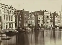 Arti et Amicitiae, Rokin, ca. 1860