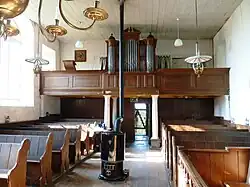 Interieur naar het westen