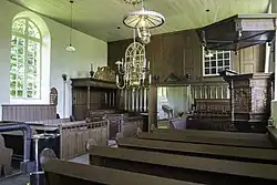 Interieur naar het oosten