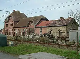 Voormalig stationsgebouw in 2005