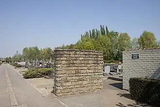 Toegang tot de begraafplaats