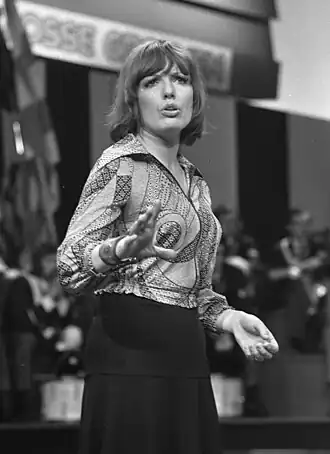 Astrid Nijgh in 1974