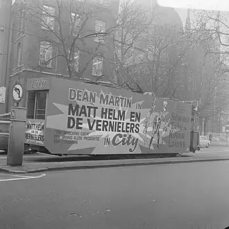 Reclame voor de film in Nederland