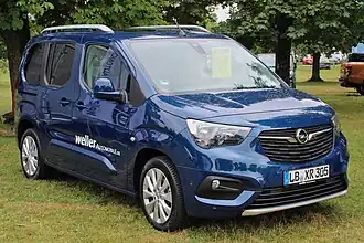 Opel Combo uit de vijfde generatie