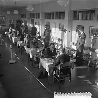 Eerste dag van het kampioenschap