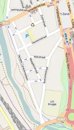 Kaart van Boeveriewijk