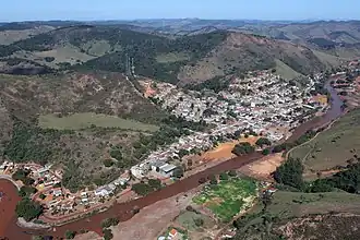 Barra Longa van boven gezien