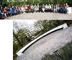 Oprichtersbank Vondelpark Amsterdam, 2010