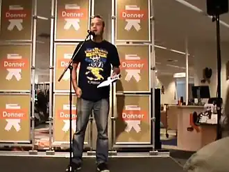 In boekhandel Donner, 2015