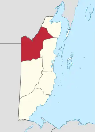 Kaart van Orange Walk