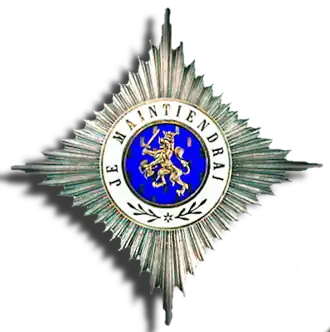 Grootofficier in de Orde van Oranje Nassau 29 mei 1970