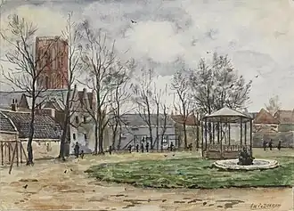 Het Oranjepark te Utrecht begin jaren 1920