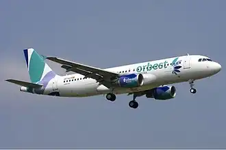 Orbest Orizonia Airlines Airbus A320