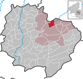 Kaart van Orbis (Duitsland)