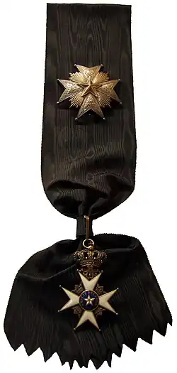 Grootkruis aan het oude lint