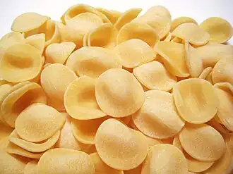 Ongekookte orecchiette