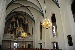 Interieur naar het westen