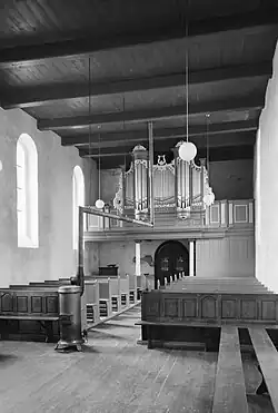 Het Van Dam-orgel in Heveskes