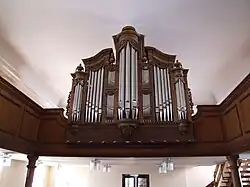 Orgel van de protestantse kerk Altlußheim