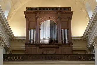 Orgel geconstrueerd door Pierre Schyven.