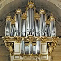 Het orgel van de kathedraal.