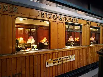 Orient Express restauratierijtuig uit 1911