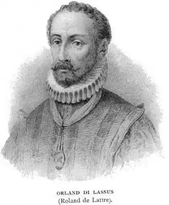 Portret van Orlando di Lasso