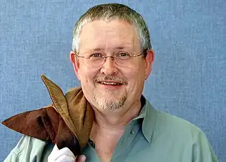 Card tijdens een conferentie in 2008