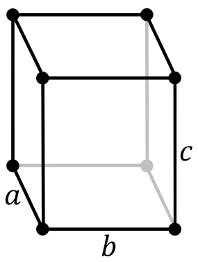 Orthohombisch, primitief