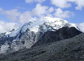 Ortler vanaf de Stelviopas