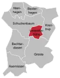 Kernen gemeente Leopoldshöhe