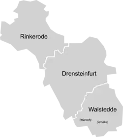 Ortsteile van Drensteinfurt