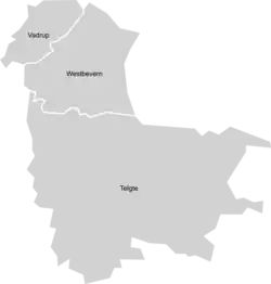 Ortsteile van Telgte