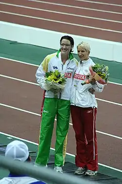Anna Jesień (rechts) 2007