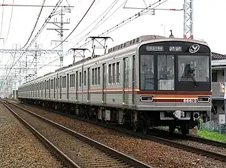 Sakaisuji-lijn op de kaart