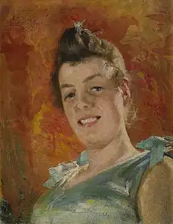 Portret van een jonge vrouw