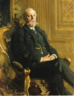 Portret van koning Oscar II, 1898