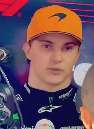 Oscar Piastri, leider in het kampioenschap