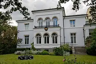 De Nederlandse ambassade in de Noorse hoofdstad Oslo.