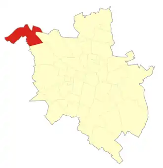 De wijk Kiekrz in Poznań