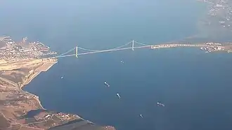 De Osman Gazibrug over de Golf van İzmit